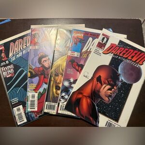 5 Marvel Comics Daredevil Comic Lot